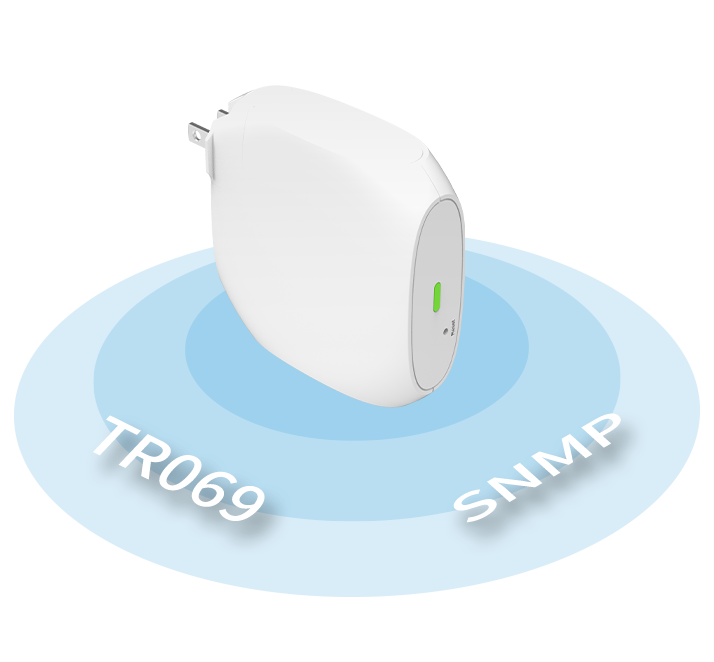FTA1101网络适配器支持TR069、SNMP等协议，易于管理